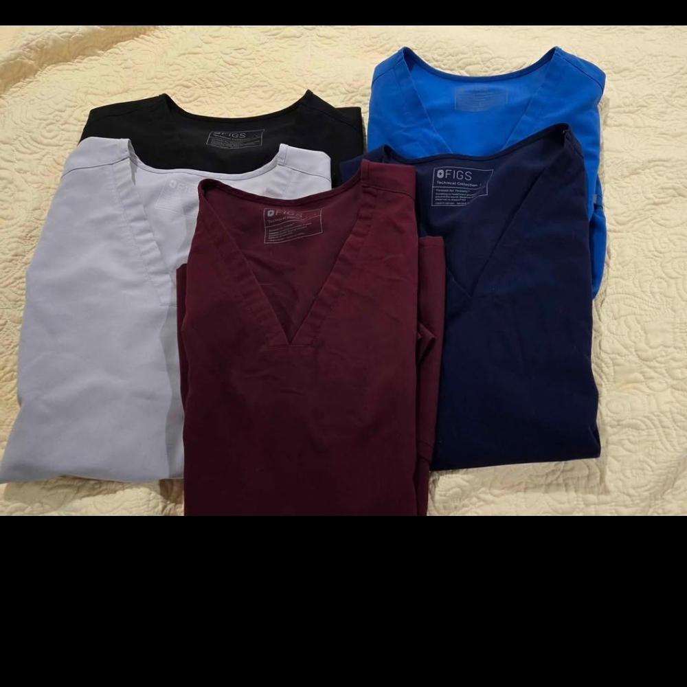 Figs Scrub Tops in Assorted Colors